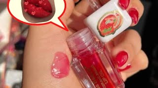 ريفيو ليب اويل كيس بيوتى lip oil kiss Beauty | بطعم الفراولة ??