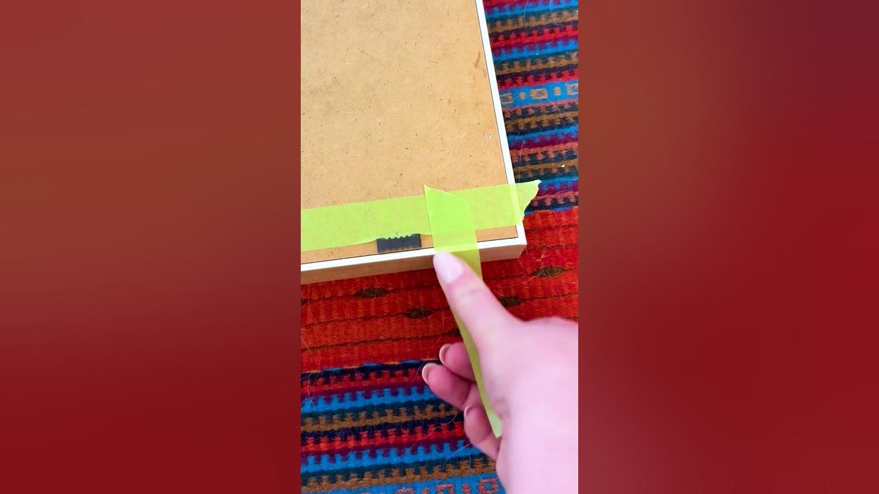 Hang Pictures Perfectly Every Time (with Tape!)