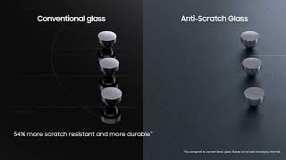 Keep Your Cooktop Looking New with Samsung's Anti Scratch Glass - Available at RC Willey