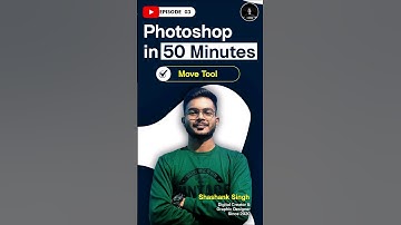 Move Tool & Artboard Tool  || Photoshop in 50 Minutes Episode -03 | #shorts