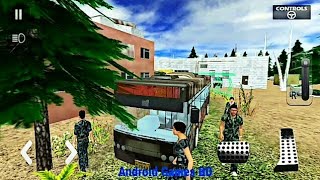 Offroad Army Bus Driving: OG New Army Games - Android Gameplay | قيادة حافلة الجيش في الطرق الوعرة screenshot 5