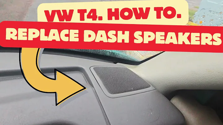 VW T4 HOW TO REPLACE DASH SPEAKERS