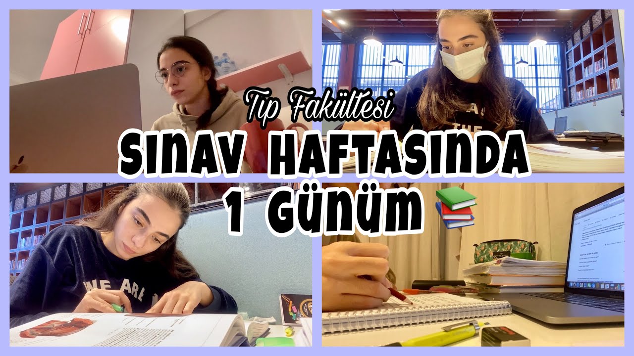 Cerrahpaşa Tıp Fakültesi Sınav Haftasında 1 Günüm | Kütüphanede Verimli Bir Gün Geçirmek