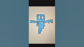Minecraft Allay Drawing #drawing #drawingtutorial #tutorial #trend #trendingshorts #shorts #youtube