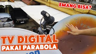 Mini Parabolic Antenna for Digital TV | Perfect for Rural Areas!