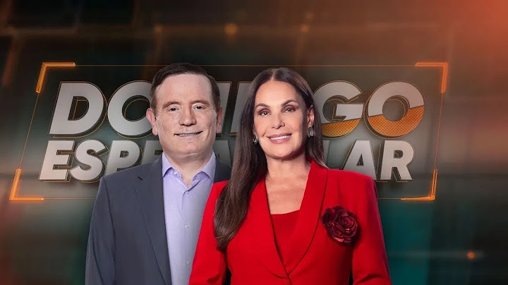 DOMINGO ESPETACULAR AO VIVO COM IMAGENS