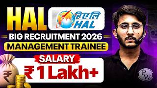 HAL Recruitment 2026 | Management Trainee | Eligibility, Salary & Apply Process | Complete Details