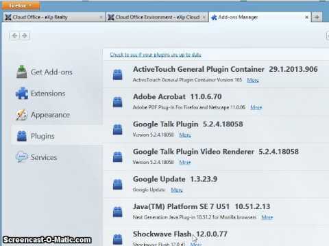 How to check Firefox plugins