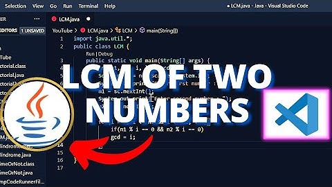 LCM of Two Numbers | Java | Easy Coding