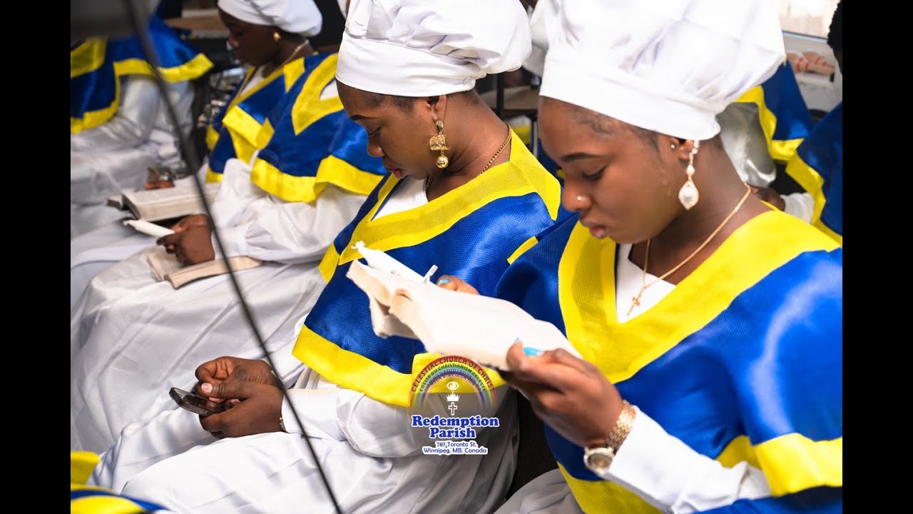 Musical ministration by the Celestial Church of Christ, Redemption ...
