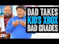 Dad Takes KID’S XBOX Away for BAD GRADES. The Ending will Shock You. Totally Studios.