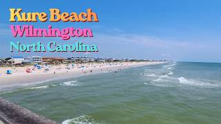 Kure Beach North Carolina A Calm 4K Beach Walk #4kvideo #beach #travelvideo