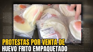 Se Venden Huevos Fritos Empacados En Bolsas De Plastico