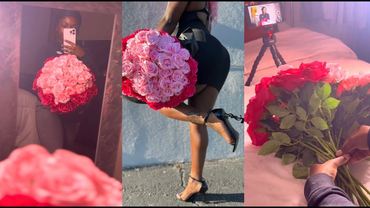 DIY Rose Bouquet 🌹 Amazon Finds Over 50 Roses I Am Symone J. YouTube