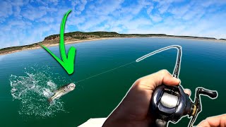 EPIC Clear Water BASS Fishing! (ROAD TRIP with APbassin)