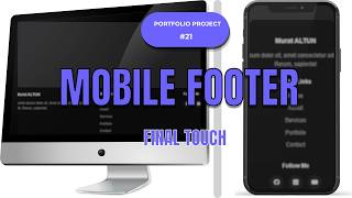 Responsive Footer Nasıl Yapılır?  (Final Video)