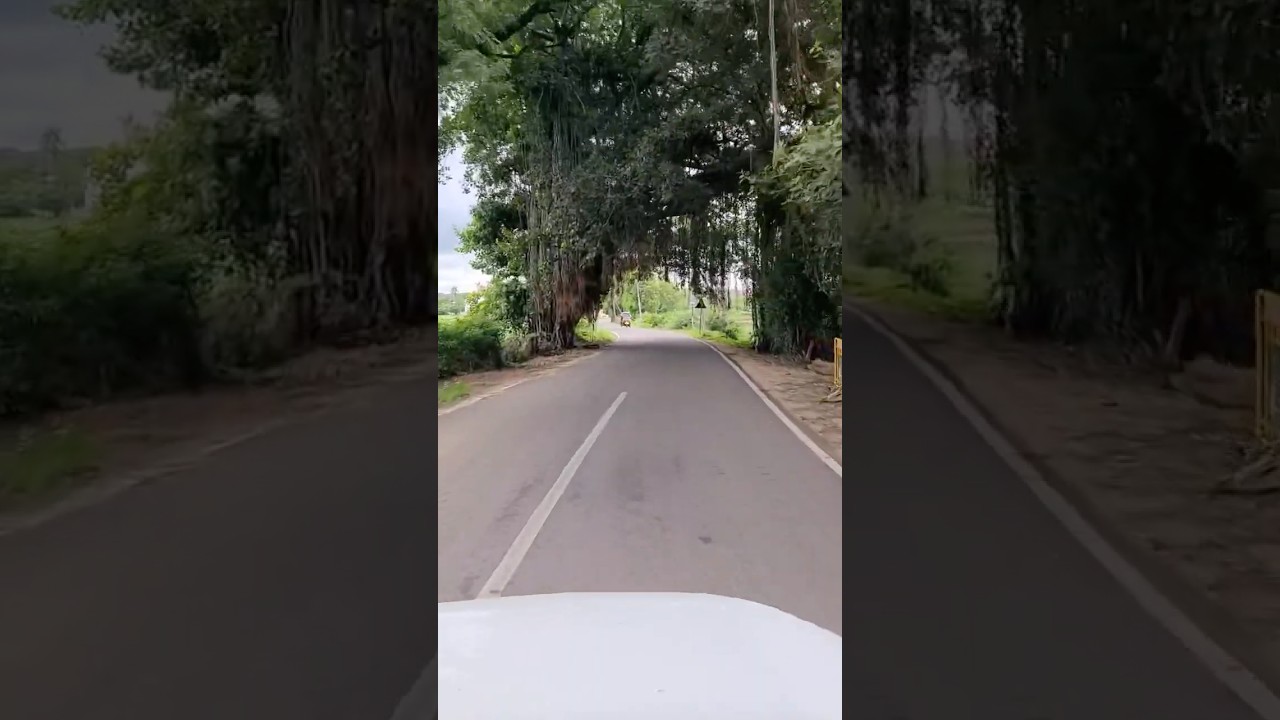 Roads in Hampi villages with natural vibes 