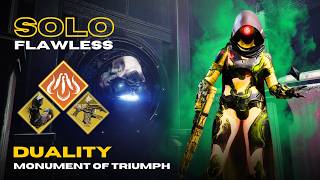 Solo Flawless "Duality" with Galanor, Blade Barrage & 1k Voices - Solar Hunter - Destiny 2