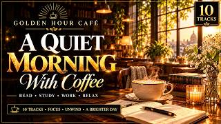 ☕ A Quiet Morning With Coffee | Cozy Instrumentals for Reading, Studying & Focus
