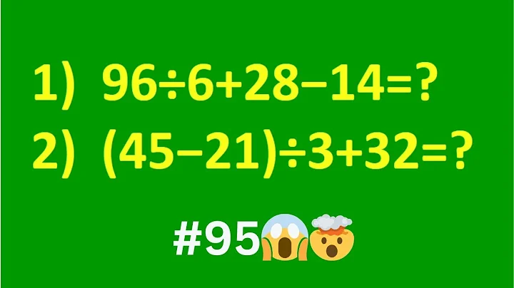 Solve These 2 Math Puzzles 🤯 | Only Sharp Minds Get Both Right! #95