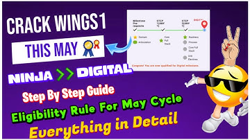 Crack TCS Wings1 In May Cycle | Complete Guide For  Exam Process| New Rules🥶 #wings1 #tcs #may #2025