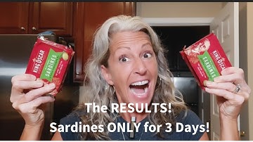 My 3-Day Sardine Fast Results - Pretty Impressive! 👍