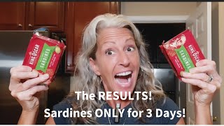 My 3-Day Sardine Fast Results - Pretty Impressive! 👍