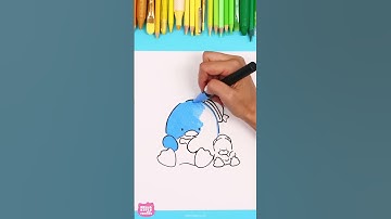 #draw Tuxedosam and Chip! #shorts #hellokitty