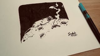 Inktober 2020 day 21 (prompt: sleep)