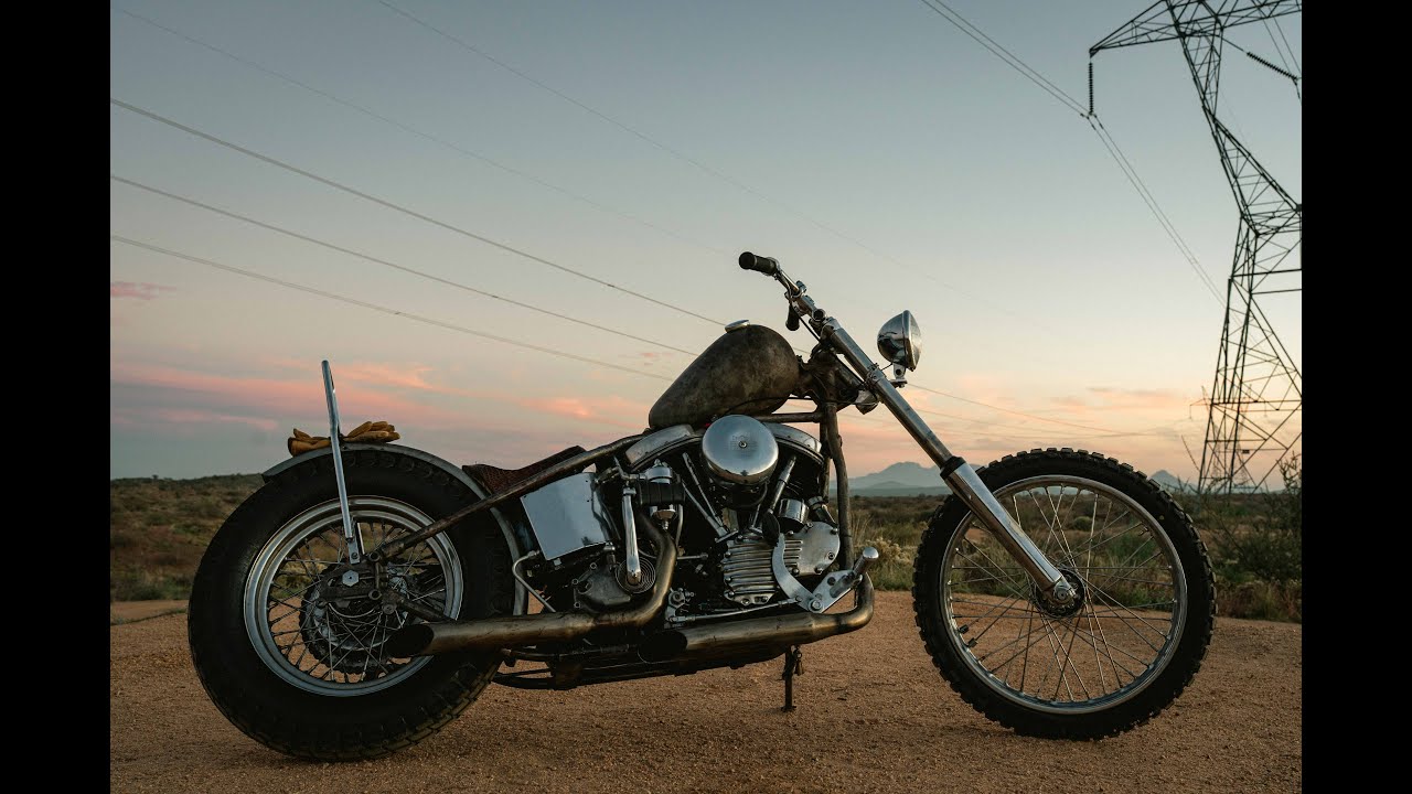 Cole's '51 Harley-Davidson Panhead chopper