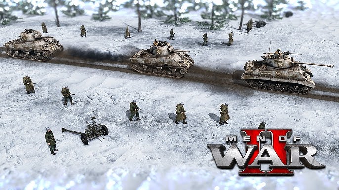 Men of War 2 USA Gameplay - Men of War II Multiplayer Battle - YouTube