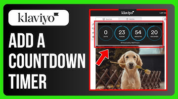 How to Add a Countdown Timer in Klaviyo