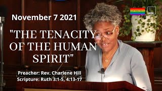 "The Tenacity of the Human Spirit" (November 7 2021)
