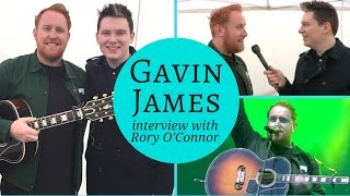 Gavin James interview at Londons St Patricks Day festival | RoryOConnorTV