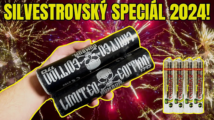 Pyrotechnika - Silvestrovský speciál 2024!