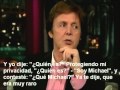 Paul McCartney habla de su supuesta muerte y de su amistad con Michael Jackson. Sub español.