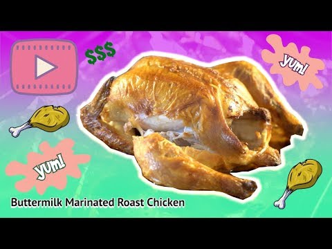Buttermilk Marinated Roast Chicken