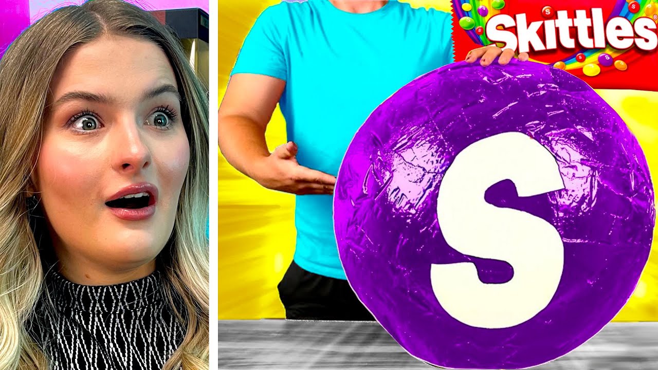 LiDiRo reagiert auf Wie man die weltgrößten DIY Skittles macht von VANZAI KOCHEN