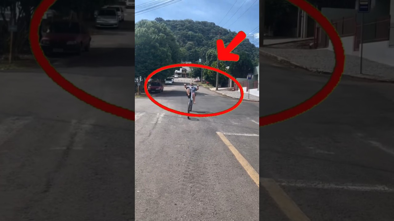 स्टाइल मारने गया था, सड़क पर गिर गया! #asthetic