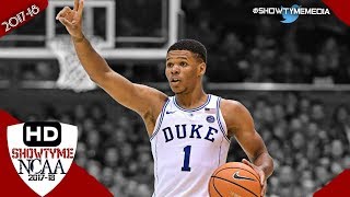 Trevon Duval Full Highlights vs Southern 17.11.17 - 10 Pts 4 Asts 3 Rebs