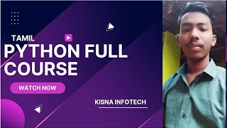 Python full course in Tamil