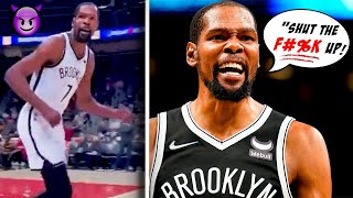 Kevin Durant TRASH TALKING NBA Fans For 2 Minutes Straight (SAVAGE Moments)