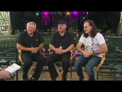 Rush on CNN: Geddy Lee, , Neil Peart and Alex Lifeson talk with John Roberts