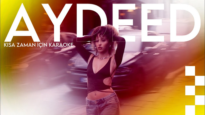 AYDEED KISA ZAMAN İÇİN || KARAOKE VERSİYON || ​⁠@AYDEED