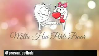 Download Lagu Jab ek Ladka ek ladki se milta hai pehli baar ishq vishq whatsapp status MP3