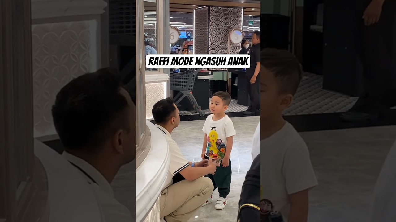 Papa Raffi mode ngasuh anak diajak diskusi