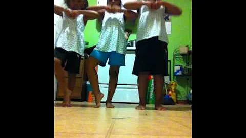 Lamyiah, shamiya, & Saniya, dance routine