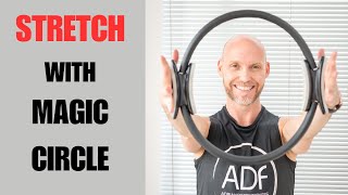 STRETCH WITH MAGIC CIRCLE   #stretchclass #pilates  #stretching  #magiccircle