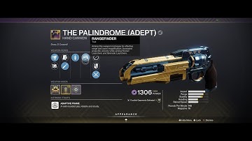 Play of the game! Adept Palindrome has entered the chat