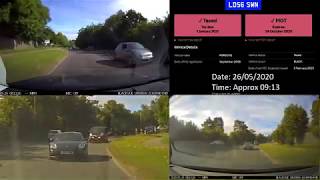Porche Idiot in Northampton Dash Cam